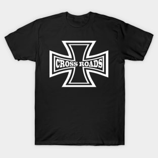 Iron Cross-Cross Roads Motorcycle T-Shirt